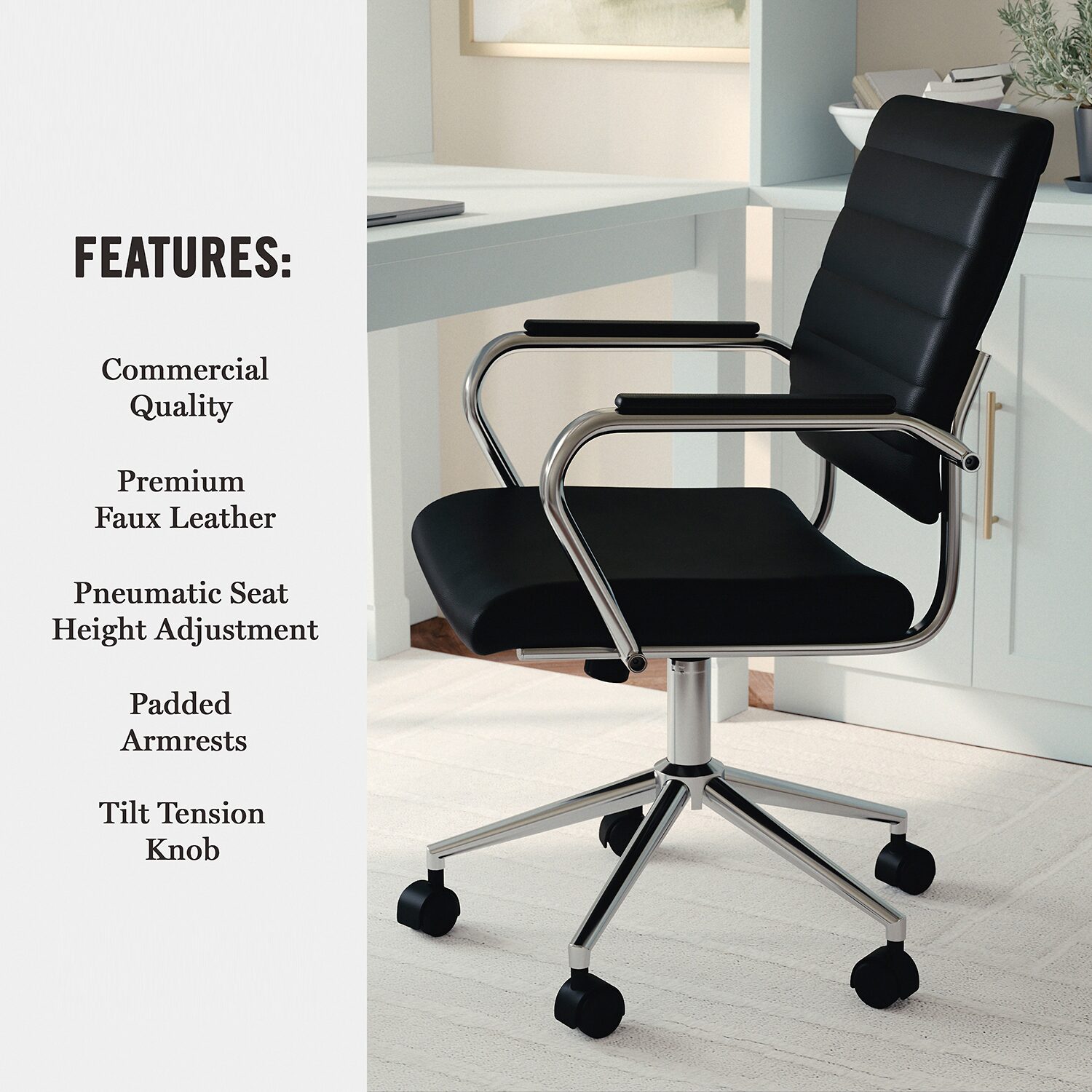 Martha Stewart PIPER 360° Office Chair