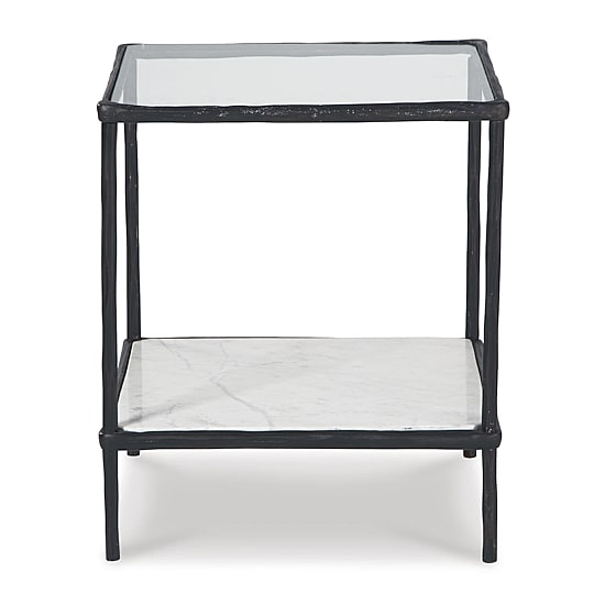 Signature Design By Ashley Ryandale in Antique Black Accent Table