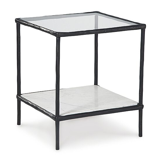 Signature Design By Ashley Ryandale in Antique Black Accent Table
