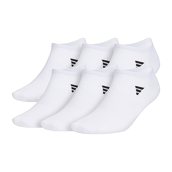 adidas Superlite Mens Multi-Pack 6 Pair No Show Socks