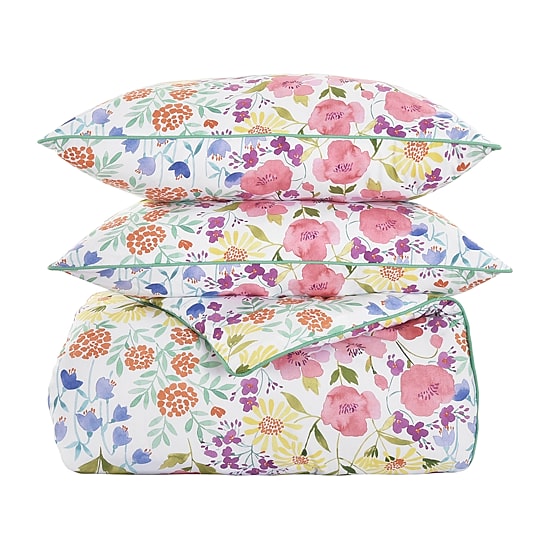 Queen Street Josie Floral Midweight Comforter Set