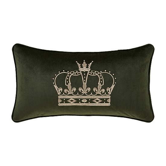 Queen Street Toulhouse Crown Rectangular Throw Pillow