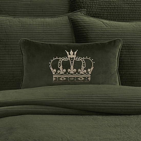 Queen Street Toulhouse Crown Rectangular Throw Pillow