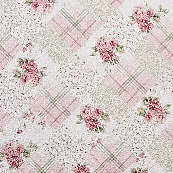 Royal Court Bungalow Floral Quilt Set