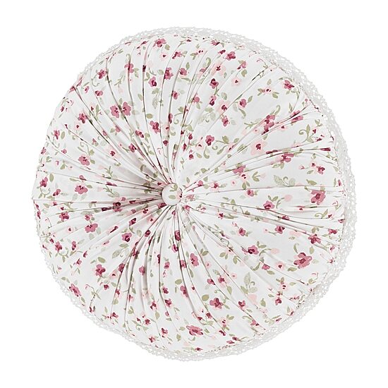 Royal Court Bungalow Round Throw Pillow