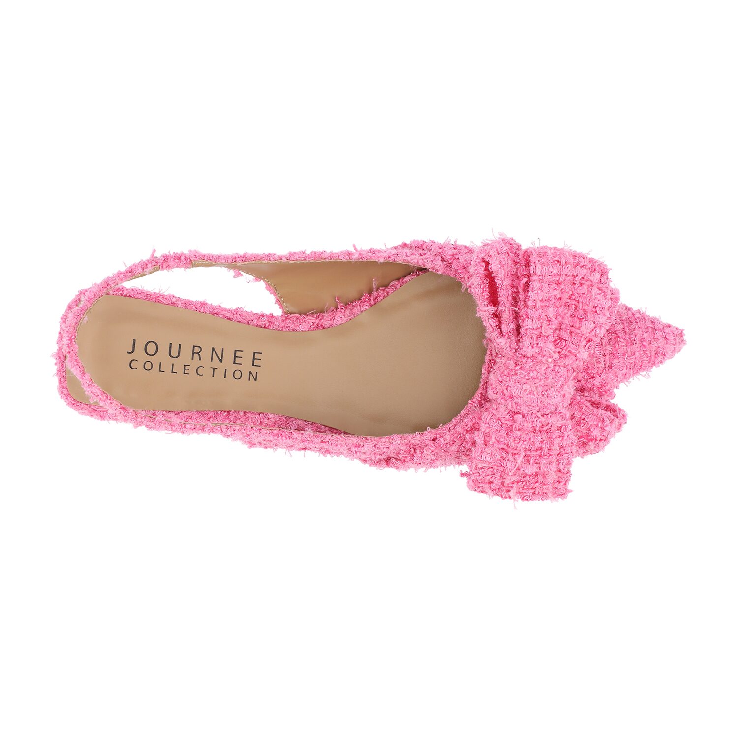 Journee Collection Sabbrina Womens Pointed Closed Toe Ballet Flats