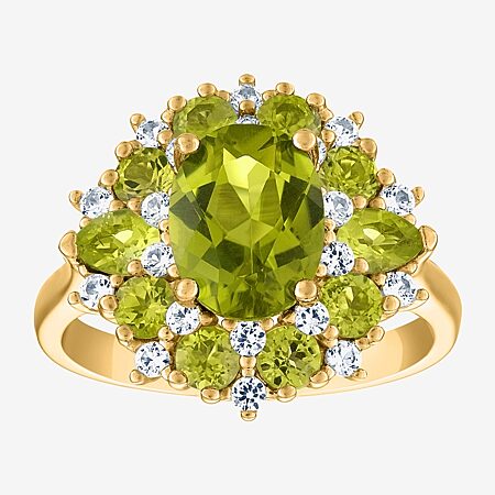Le Vian® Ring featuring 1 1/6 cts. Green Apple Peridot™, 1/3 cts