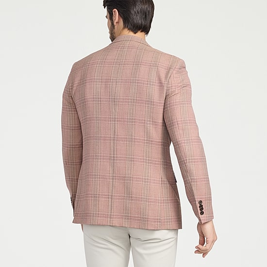 CRICKETEER™ Mens Plaid Stretch Fabric Regular Fit Sport Coat