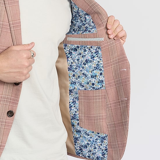 CRICKETEER™ Mens Plaid Stretch Fabric Regular Fit Sport Coat