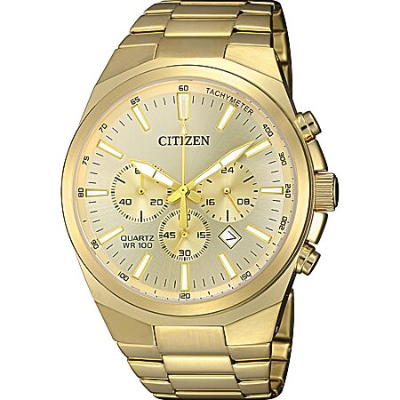 Citizen® Mens Gold-Tone Stainless Steel Watch AG8342-52L - JCPenney