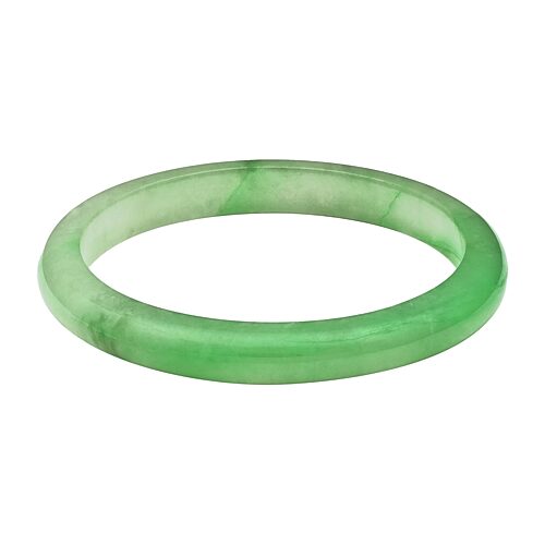 Limited Quantities! Womens Genuine Green Quartz Bangle Bracelet, One Size