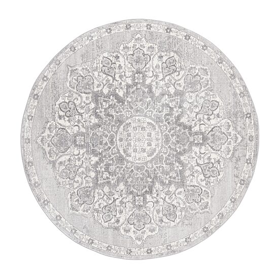 Safavieh Edden Collection Machine Made 6'7"X6'7" Indoor Round Area Rug