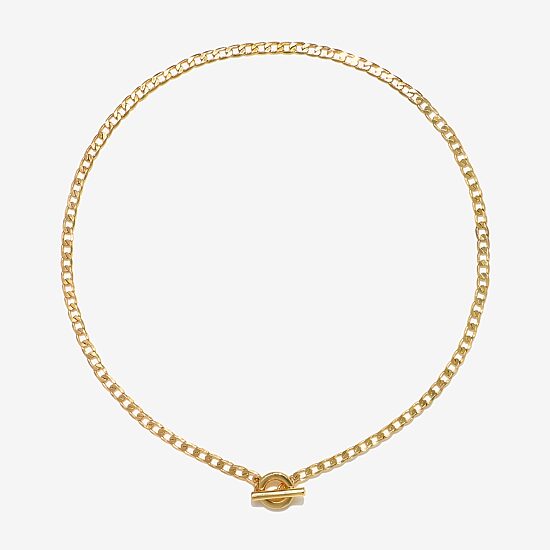 Bijoux Bar Delicates Womens 16 Inch Link Chain Necklace