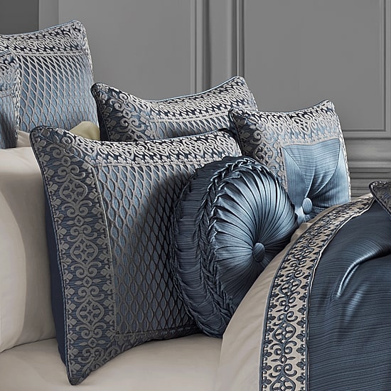 Five Queens Court Leah 4-pc. Jacquard Extra Weight Comforter Set