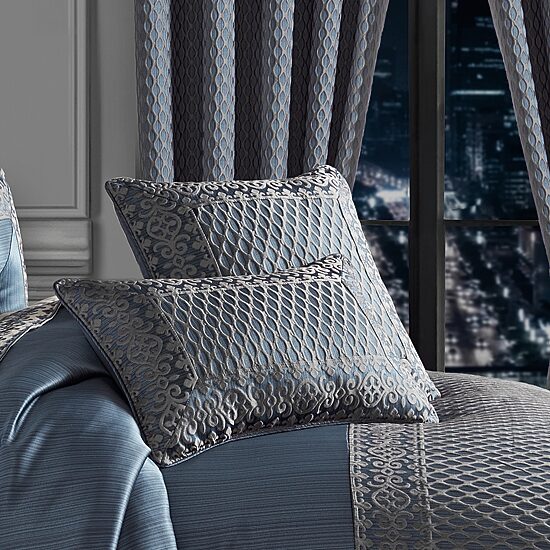 Five Queens Court Leah Square Throw Pillow