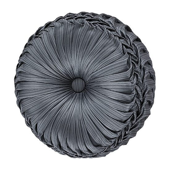 Five Queens Court Leah Round Throw Pillow