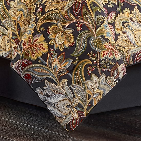 Five Queens Court Stefania 4-pc. Floral Extra Weight Comforter Set