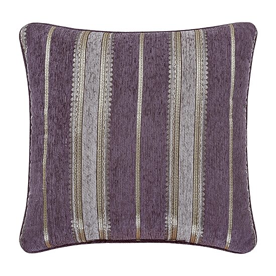 Five Queens Court Dominique Square Throw Pillow