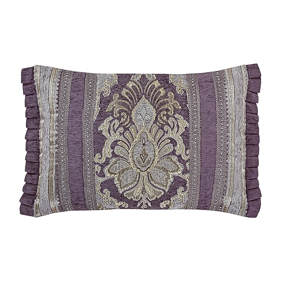 Five Queens Court Dominique Rectangular Throw Pillow