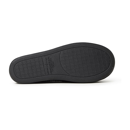 Dearfoams Rebecca Chenille Closed Back Womens Memory Foam Slip-On Slippers