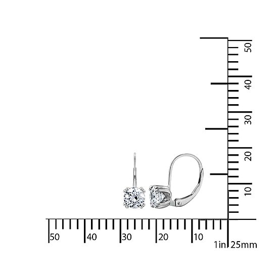 DiamonArt® 1.75 CT. T.W. Cubic Zirconia Earrings