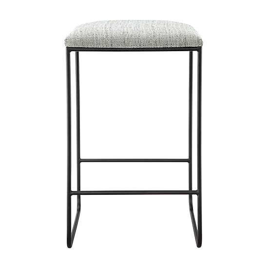 Martha Stewart Hastings Counter Height Upholstered Bar Stool