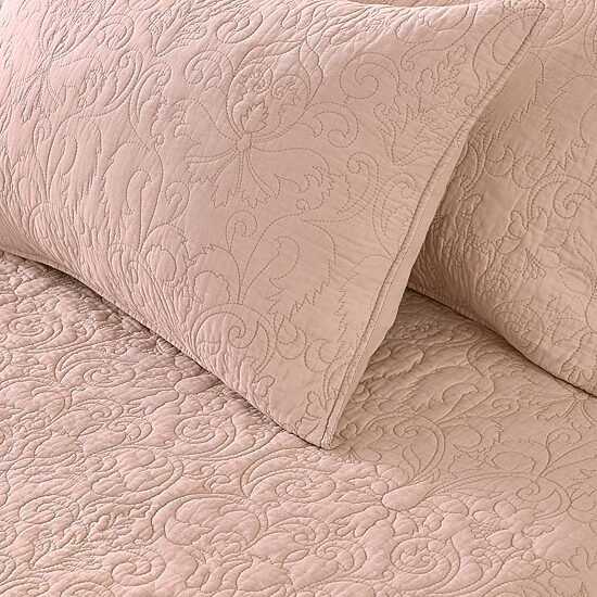 Patina Vie Maison Cotton Stitched 3-pc. Quilt Set