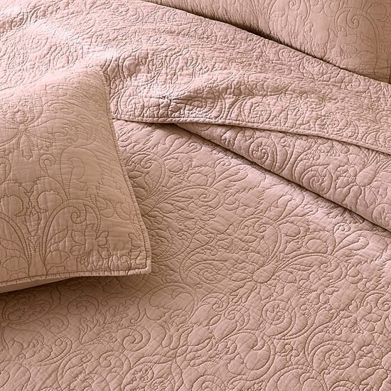 Patina Vie Maison Cotton Stitched 3-pc. Quilt Set