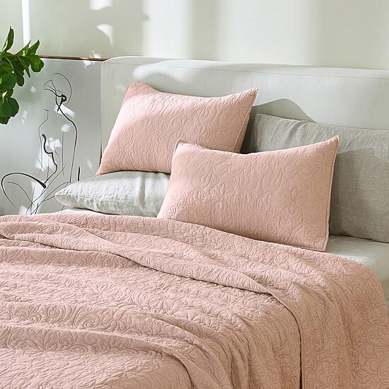 Patina Vie Maison Cotton Stitched 3-pc. Quilt Set