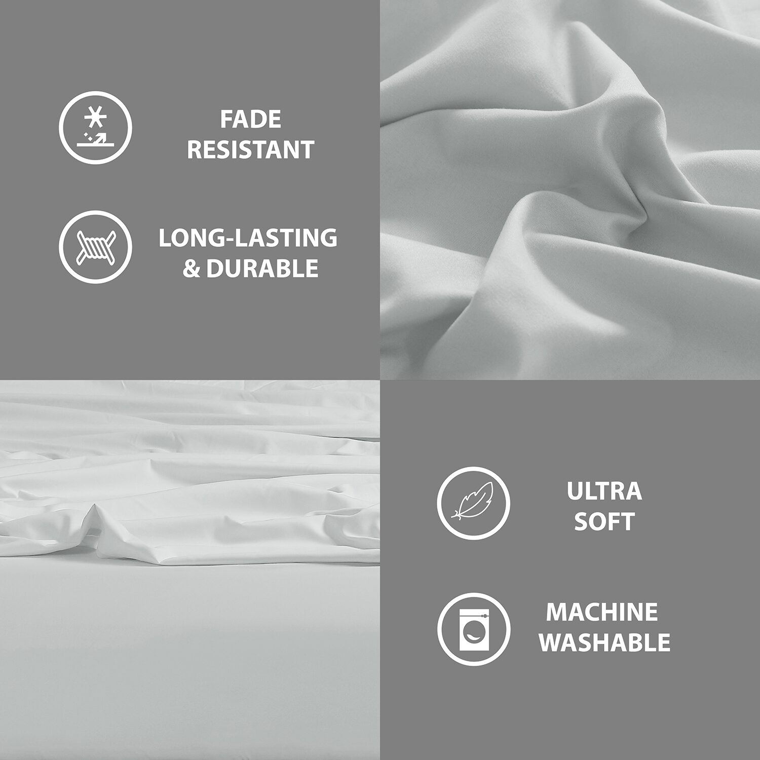 Swift Home Ultra Soft Easy Fit Standard Pocket Wrinkle Resistant Fitted Sheet