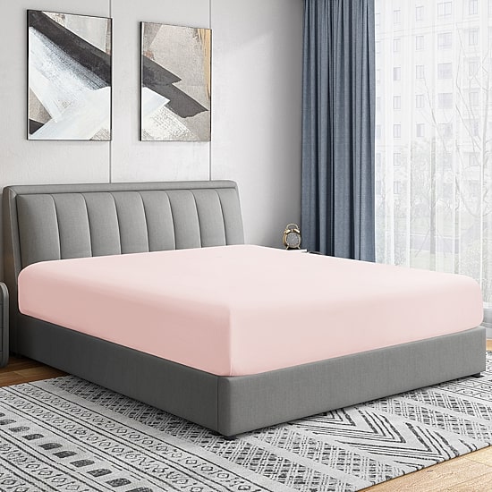 Swift Home Ultra Soft Easy Fit Standard Pocket Wrinkle Resistant Fitted Sheet