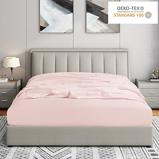 Swift Home Ultra Soft Easy Fit Standard Pocket Wrinkle Resistant Fitted Sheet