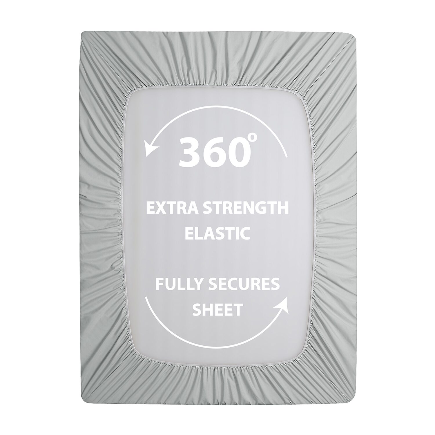 Swift Home Ultra Soft Easy Fit Standard Pocket Wrinkle Resistant Fitted Sheet