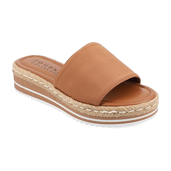 Journee Collection Womens Rosey Slide Sandals