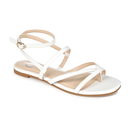 Journee Collection Womens Serissa Flat Sandals