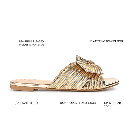 Journee Collection Womens Serlina Slide Sandals