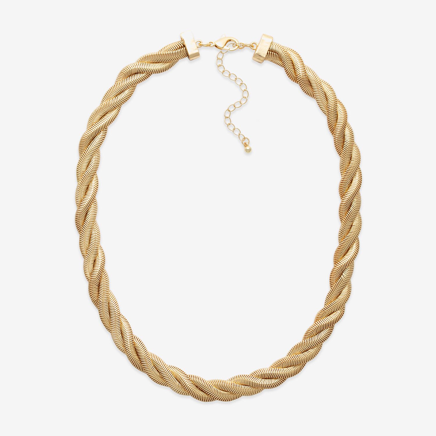 Bold Elements Womens Stainless Steel 18 Inch Snake Chain Necklace
