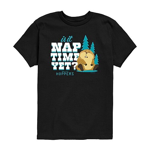 Disney Collection Toddler Boys Crew Neck Short Sleeve Regular Fit Hoppers Graphic T-Shirt, 5t, Black
