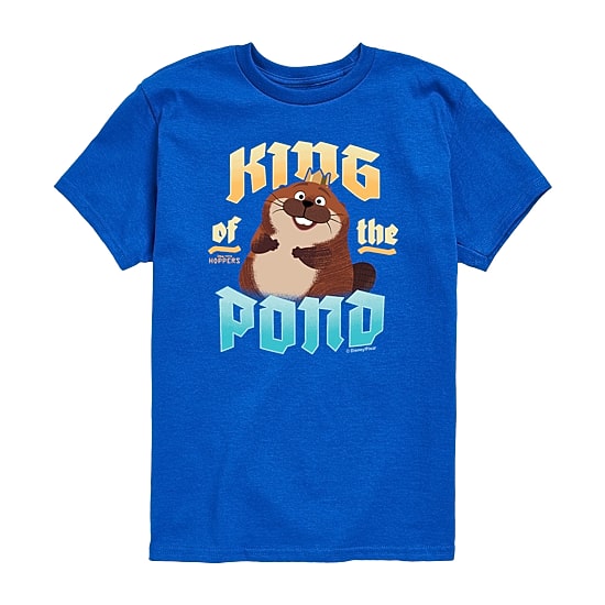 Disney Collection Toddler Boys Crew Neck Short Sleeve Regular Fit Hoppers Graphic T-Shirt