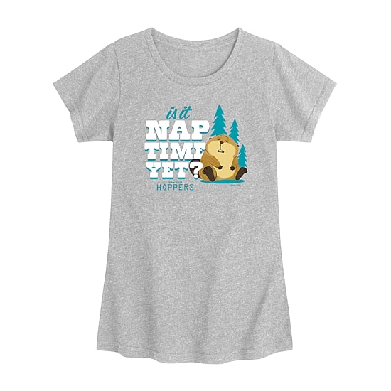 Disney Collection Toddler Girls Scoop Neck Short Sleeve Classic Fit Hoppers Graphic T-Shirt