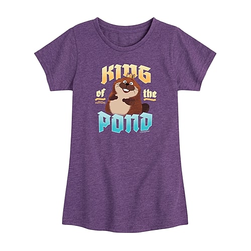 Disney Collection Toddler Girls Crew Neck Short Sleeve Classic Fit Hoppers Graphic T-Shirt, 3t, Purple