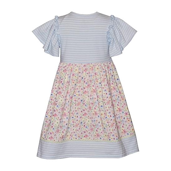 Bonnie Jean Little Girls Flutter Short Sleeve A-Line Dress