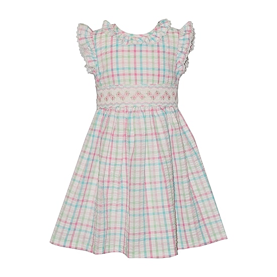 Bonnie Jean Little Girls Flutter Sleeveless A-Line Dress
