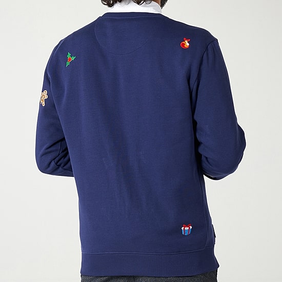 Novelty Mens Round Neck Long Sleeve Regular Fit Graphic T-Shirt