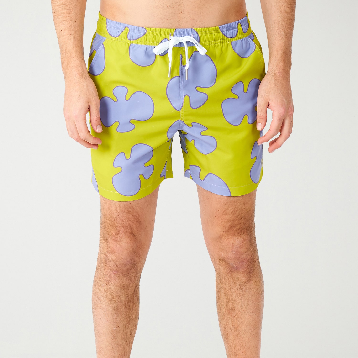 Novelty Mens Round Neck Short Sleeve Regular Fit Spongebob Graphic T-Shirt
