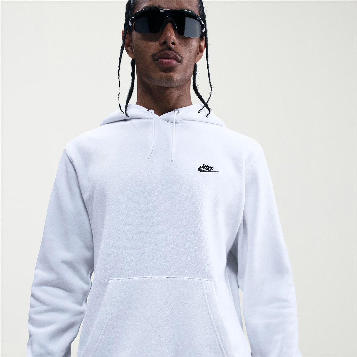 Nike Mens Long Sleeve Fleece Active Hoodie