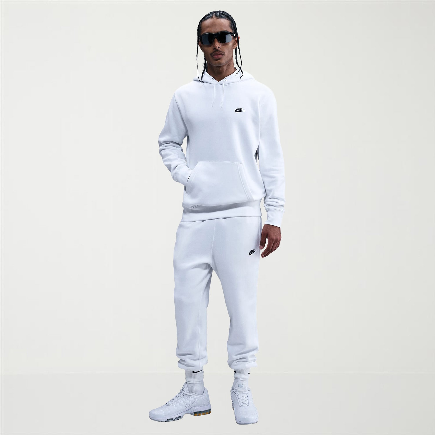 Nike Mens Long Sleeve Fleece Active Hoodie