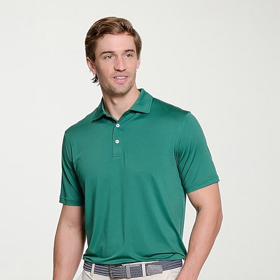 ARCHER LINKS Mens Short Sleeve Polo Shirt