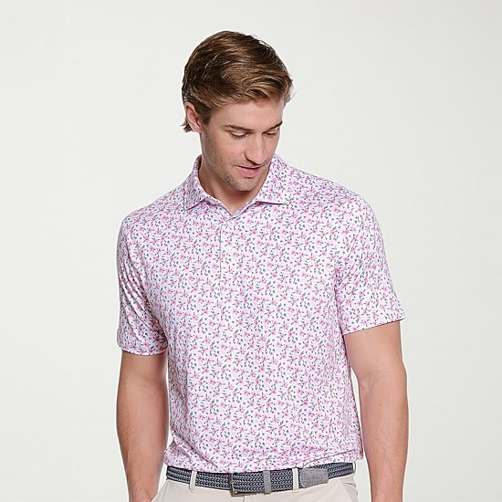 ARCHER LINKS Mens Short Sleeve Polo Shirt
