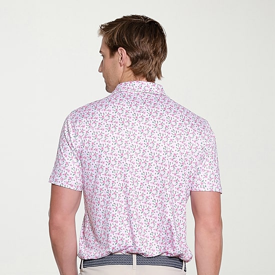 ARCHER LINKS Mens Short Sleeve Polo Shirt